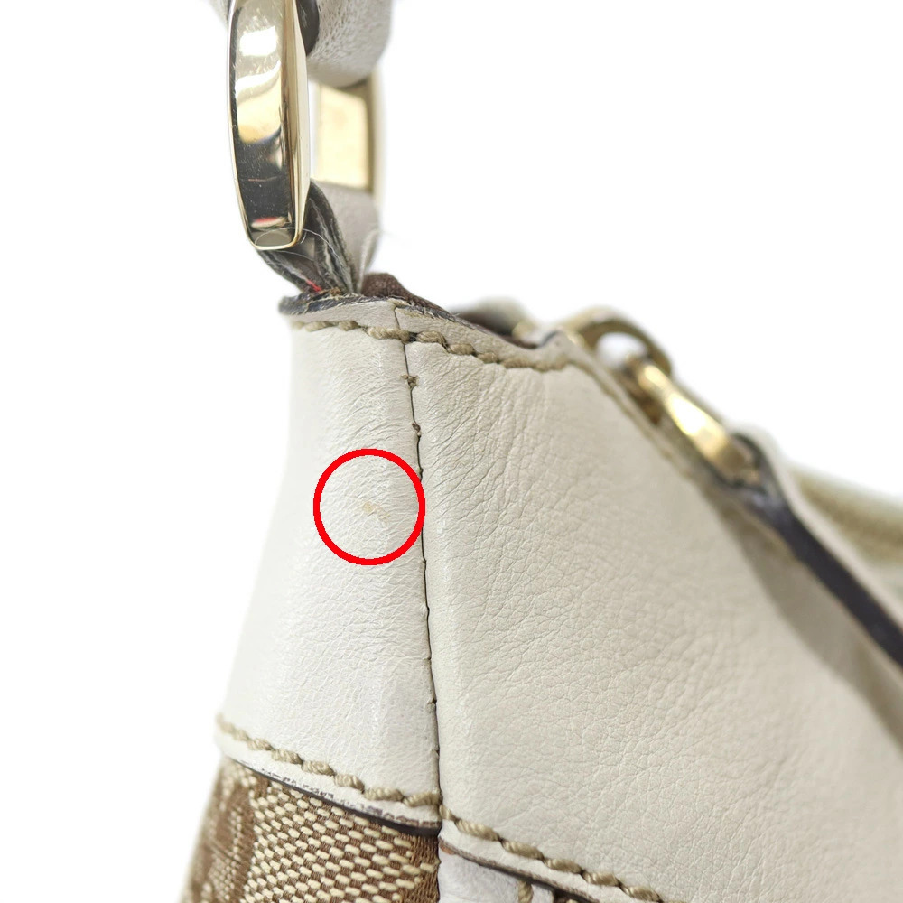 Gucci GG Supreme Canvas Leather Tote Bag beige brown - Picture 8 of 11